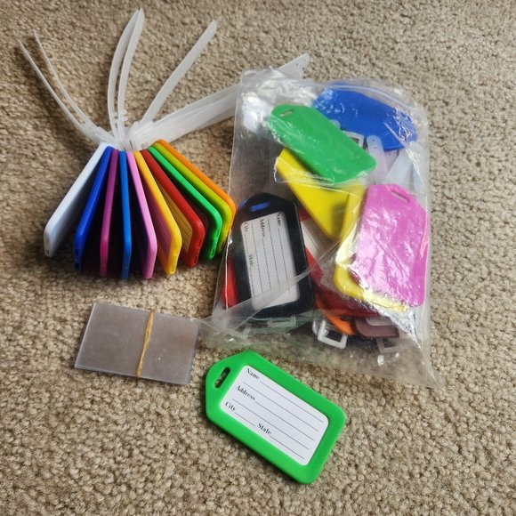 Other - New Luggage Tags Closet Tags Organizer